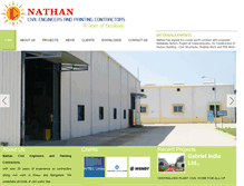 Tablet Screenshot of nathancontractors.com